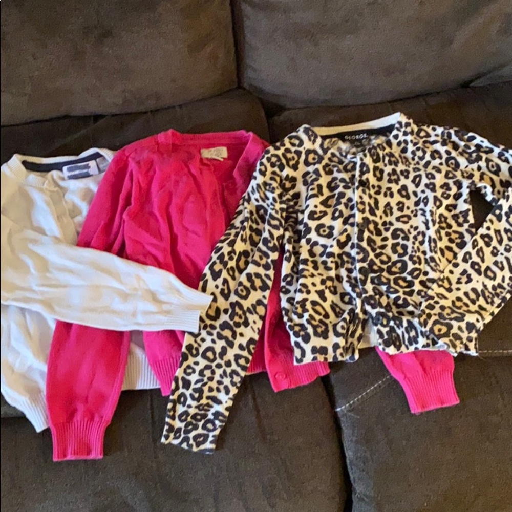 Little Girls Cardigan Lot